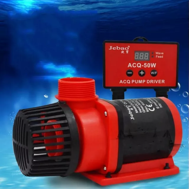 JEBAO JECOD ACQ AC  Silent Aquarium Fish Tank Pump Submersible Pond + Controller