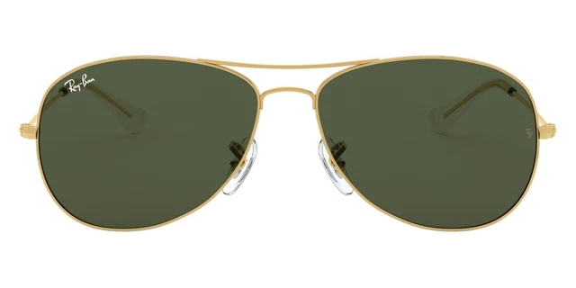 Ray-Ban 0RB3362 Sunglasses Men Gold Aviator 56mm New & Authentic