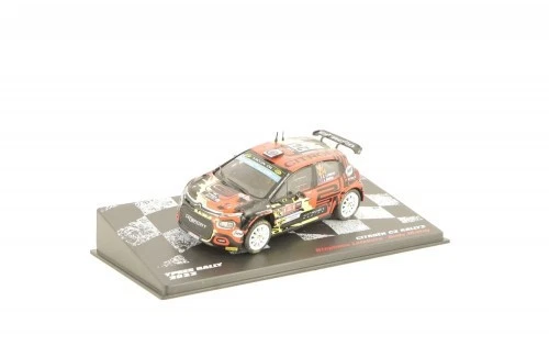 Citroen C3 Rally2 9 Rallye de Hongrie 2021 Bonato - Boulloud IXO RAM821 - Miniatures Autos Motos