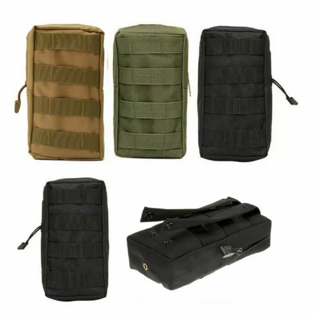 Tactical Molle Pouch Waist Bag Pack Belt Military Hiking EDC Utility Tool Pocket