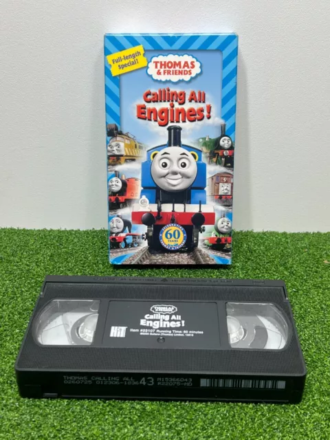 THOMAS THE TANK Engine & Friends Calling All Engines (VHS, 2005) Video ...