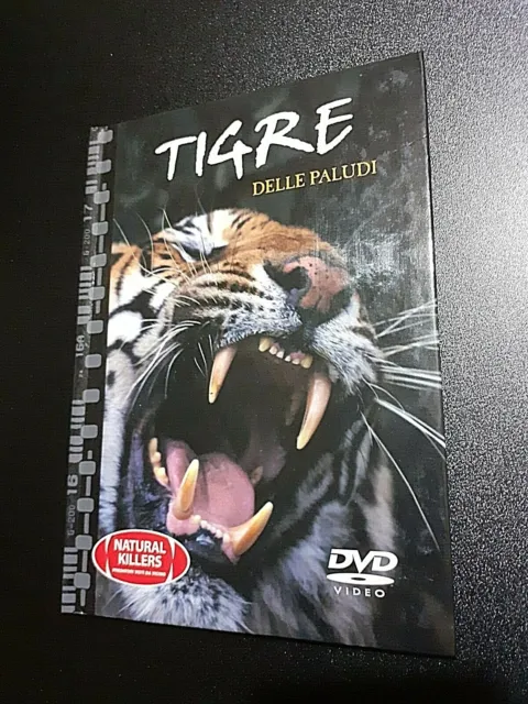 Dvd Piu' Libretto Tigre Delle Paludi - Natural Killers - Ottimo