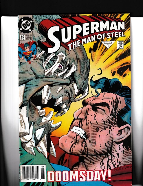 Superman The Man Of Steel#19 Vf/Fn Marvel Comics