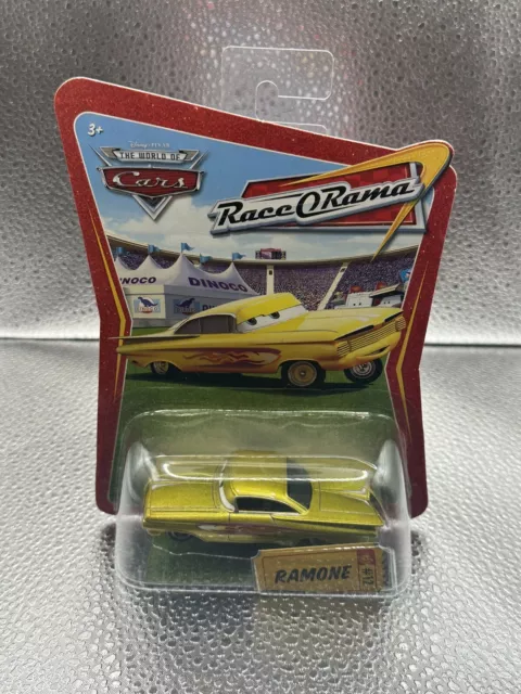 Disney Pixar The World of Cars Race O Rama Ramone (yellow)  #12