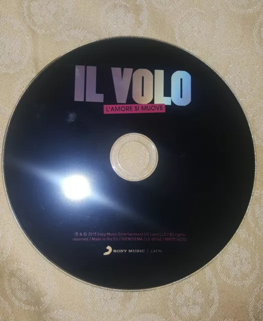 Audio CD GRANDE AMORE Il Volo Sony BMG Musica NO VINILE Cantanti MUSIC regalo