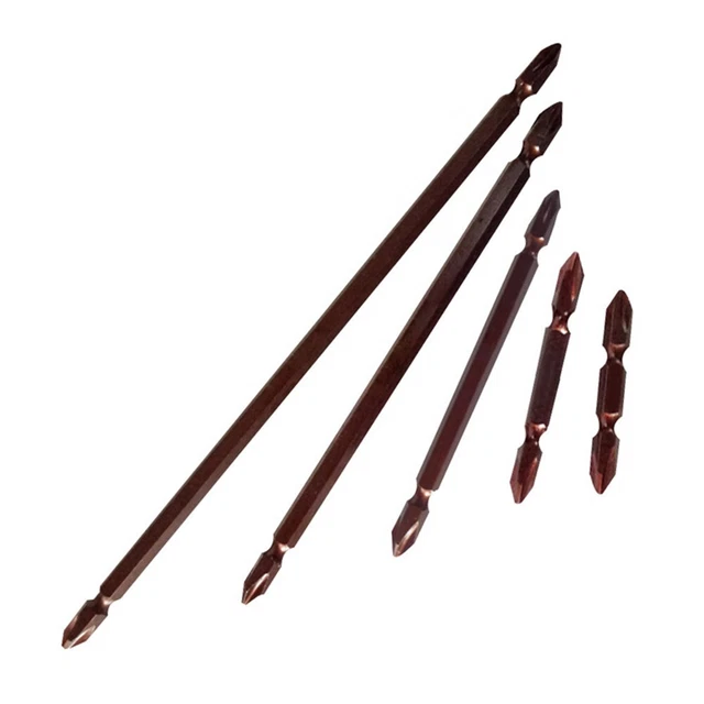 Cacciavite magnetico doppia testa in lega acciaio robusto dispositivo PH2 50 mm 300 mm