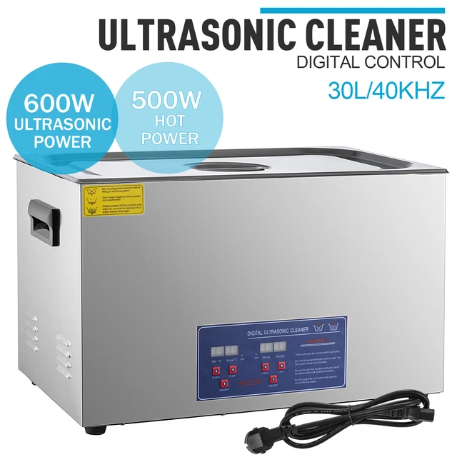30L DIGITAL ULTRASONIC Cleaner Stainless Ultra Sonic Bath Cleaner Tank