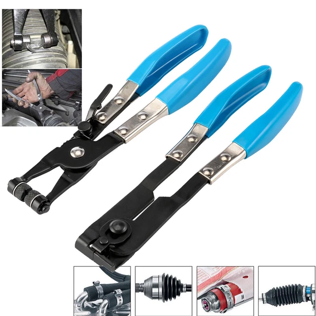 2 pz polsini asse pinza di bloccaggio polsini pinza pinza fascetta tubolare auto veicolo