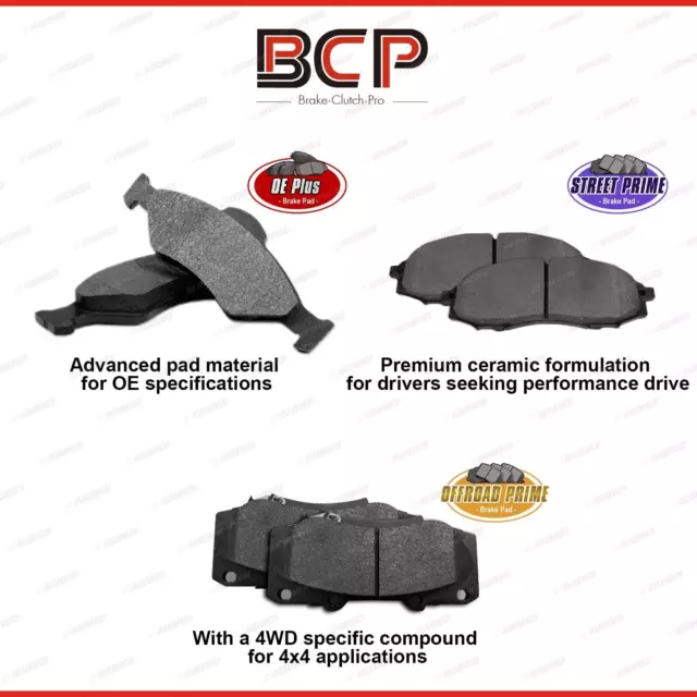 4Pcs Front Ceramic Disc Brake Pads for Mitsubishi Eclipse YB 2.4L 4B12 1.5L 4B40 3