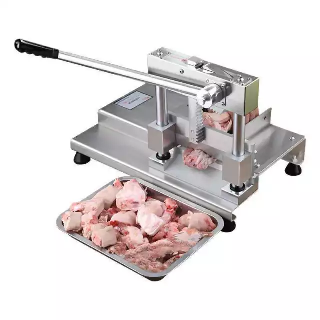 Commercial Hand Movement Bone Sawing Machine Frozen Meat Beef Cutter Kitchen B#