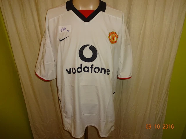 Manchester United Original Nike Auswärts Trikot 2003/04 "vodavone" Gr.XL