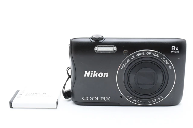 NIKON/ニコン COOL PIX S3700 ブラック Amazon.com : Nikon Digital Camera COOLPIX S3700 Black