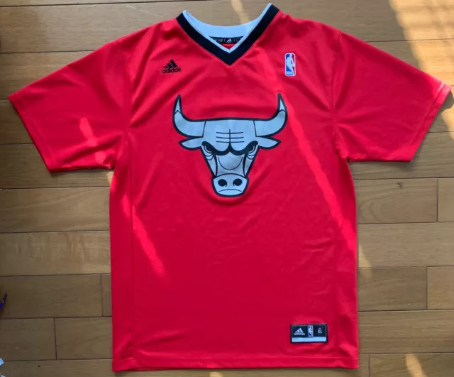 adidas NBA Chicago Bulls Derrick Rose Black T-Shirt Mens Nwt Sz 2x #adidas # ChicagoBulls