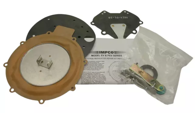 Impco RK-PEV-2 Vmq Repair Kit Regulator Silicone Model Pev Cng Natural Vaporizer