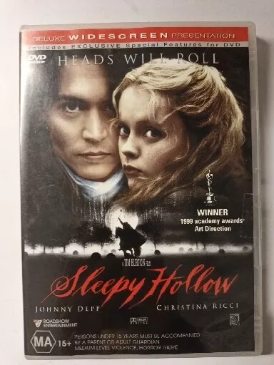 SLEEPY HOLLOW (DVD 1999) VGC, Fantasy Horror Movie, Johnny Depp, Christina  Ricci $6.38 - PicClick AU