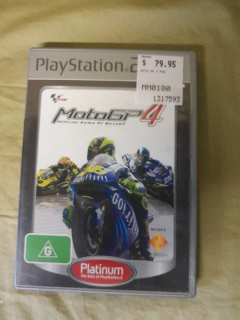 MOTO GP3 PS2 PlayStation 2 Platinum game includes manual Good Condition As  Seen