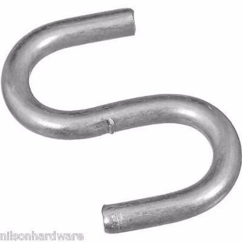 National N121-533, 3/4" Open S Hooks ,24 Pcs (X12184-3*K)