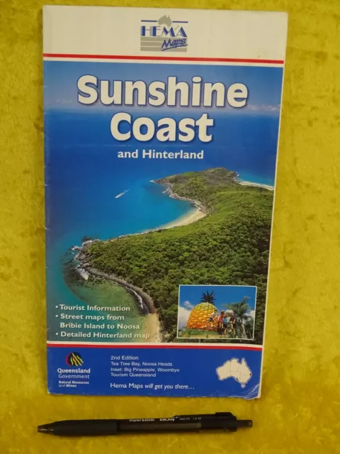 Glovebox MAP Queensland's SUNSHINE COAST & HINTERLAND