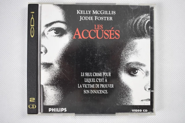 LES ACCUSES Jodie Foster - Kelly McGillis Video CD Philips CDI / CD-I - FR - 2CD