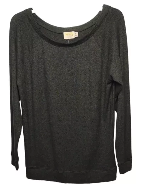 Anthropologie Nation LTD Long Sleeve Sweater Tee Sweatshirt  Small NWT $92