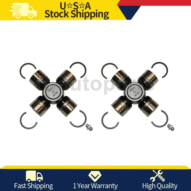 2PC GMB Rear Shaft All Joints U Universal Joint For 1966-1976 Dodge Dart