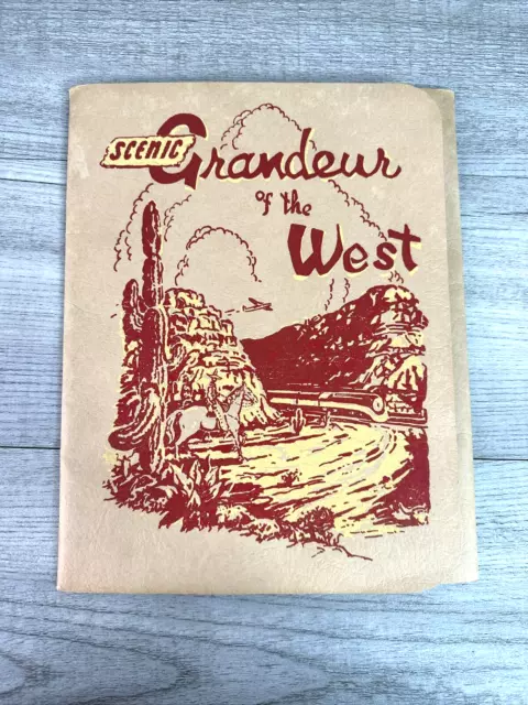 1943 Southern Pacific Railroad 16 prints of views Scenic Grandeur of the West