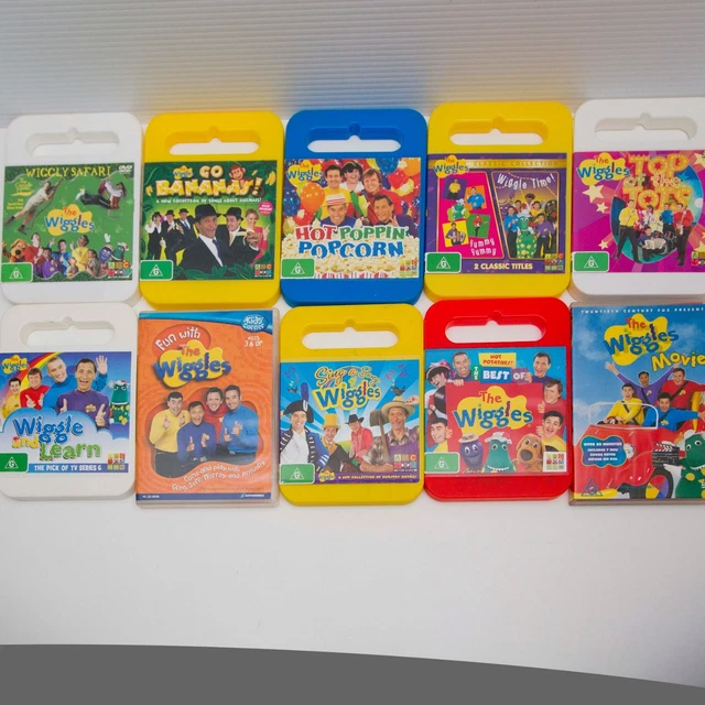 THE WIGGLES DVD Lot x10 Region 4 Collection Bundle Bulk Original Cast ...