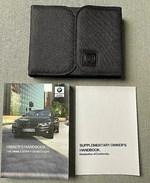 MANUALE PROPRIETARI BMW SERIE 4 GRAN COUPE 2014 - 2019 stampa 2019