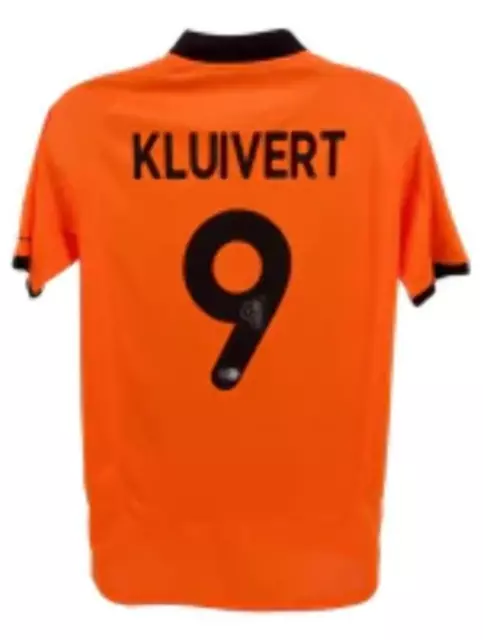 Patrick Kluivert Signed Holland National Team Jersey (Beckett)