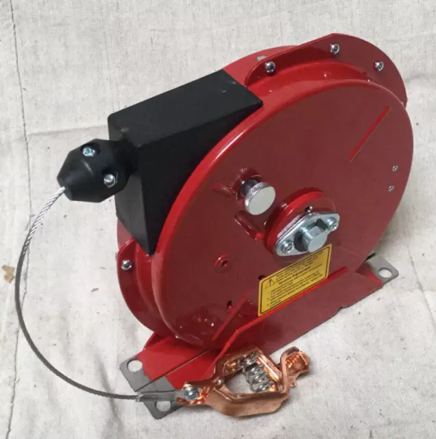 REELCRAFT G 3050 Reel 50 ft, Spring Return, Red