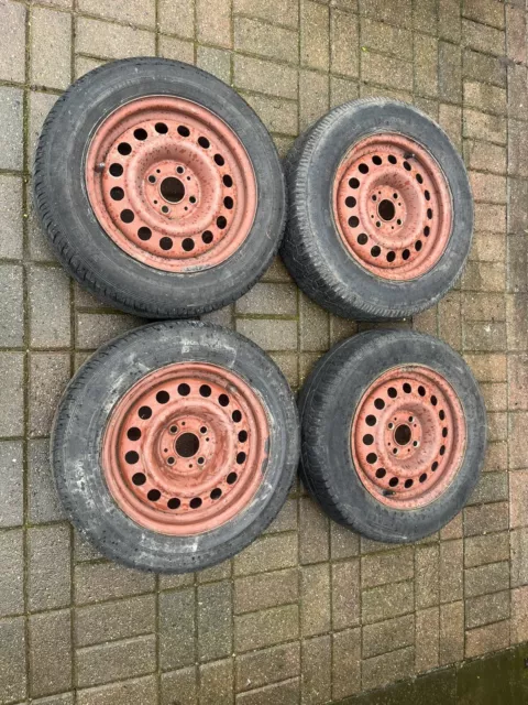 BMW E30 Steel Wheels 4x100 14