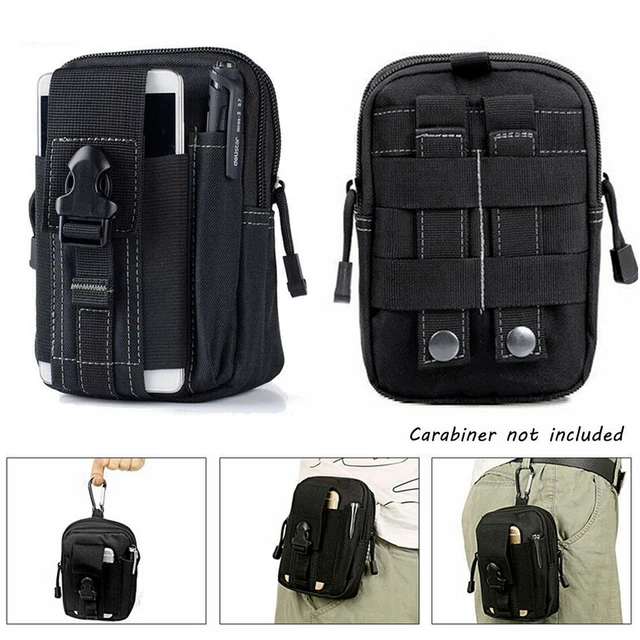 Tactical Military Molle Pouch Belt Waist Fanny Bag Pack Cell Phone EDC Pocket US