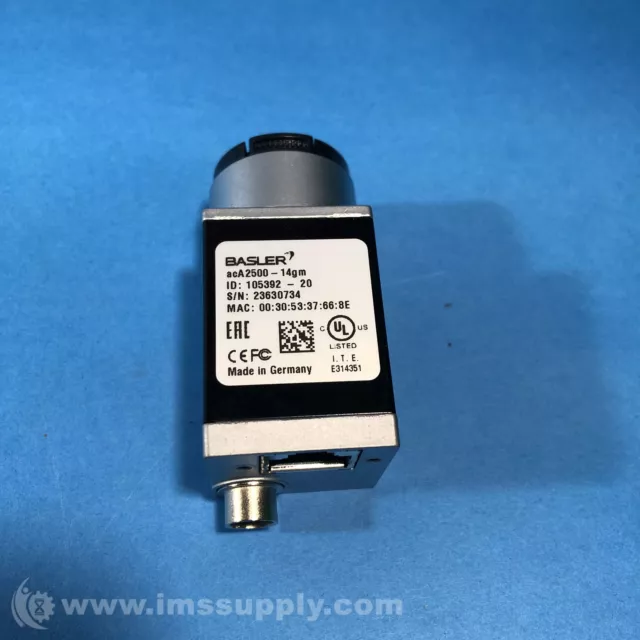 Basler ACA2500-14GM GigE Camera FNIP
