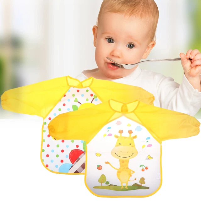 2 pz tute bavaglini per bambini bambini api bambino grembiule da pranzo bambino