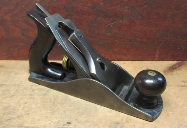 Vintage Stanley Bailey No 4 SW Plane Type 11 (1910-1918) Orig Sweetheart Tool