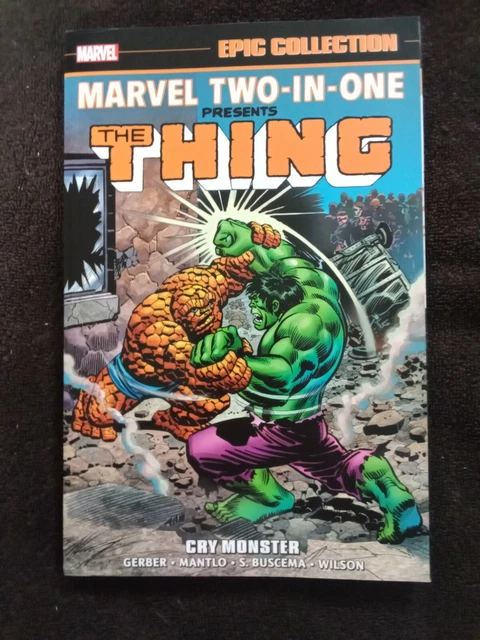 Marvel Two-in-One EPIC COLLECTION Vol 1 Cry Monster TPB, NEW, UNREAD!