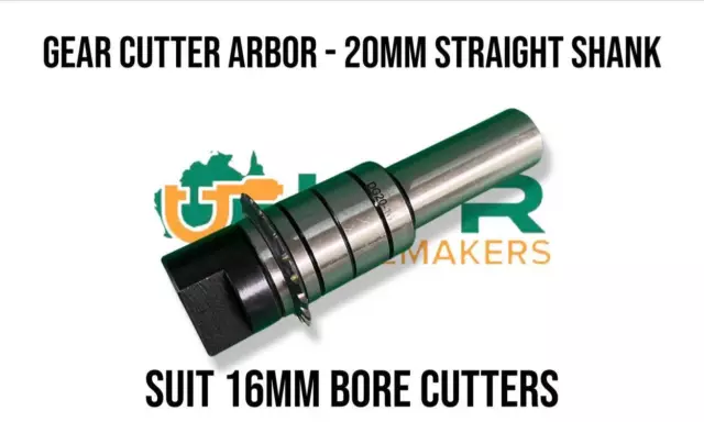 Arbors to suit Gear Cutters, Slitting Saws, Side & Face cutters (METRIC Bore)