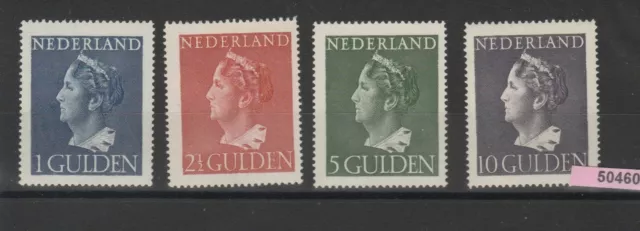 1946- 47 Niederlande Nederland regina Wilhelmine 4 Val MNH MF50460