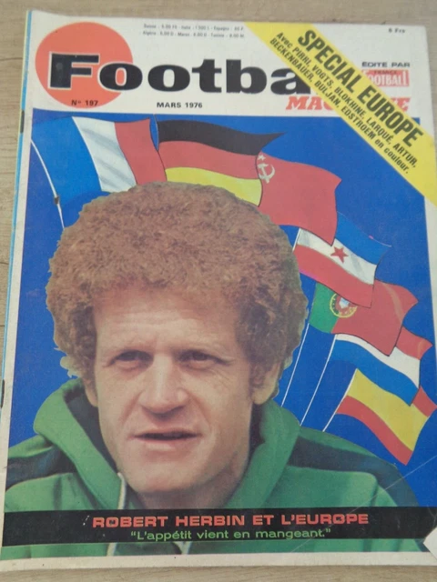 FOOTBALL MAGAZINE n°197 SPÉCIAL COUPE EUROPE ASSE + POSTERS C1 + POSTER OGC NICE