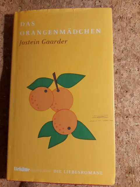 Das Orangenmädchen von Jostein Gaarder,  gebundenes Buch mit Schutzumschlag