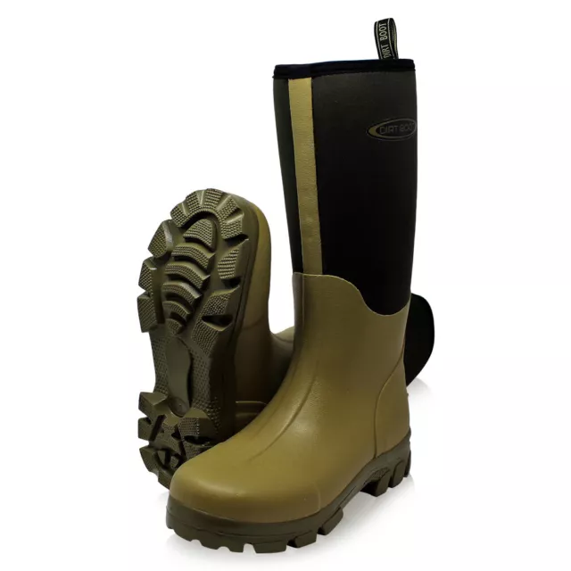 Dirt Boot® Neoprene lined Gamekeeper Wellington Muck Field Boots® Welly Wellies