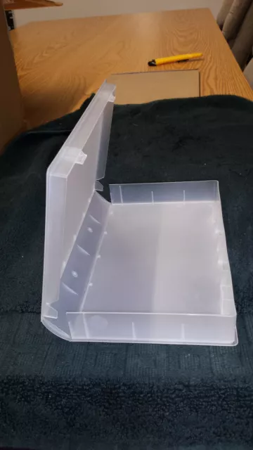 25 New High Quality Standard Vhs Cases Full Sleeve, No Hub Clear Psv14 Free Ship