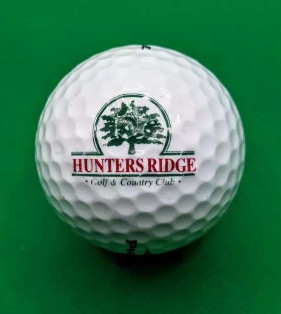 Hunters Ridge Golf and Country Club logo golf ball (Bonita Springs, Florida)