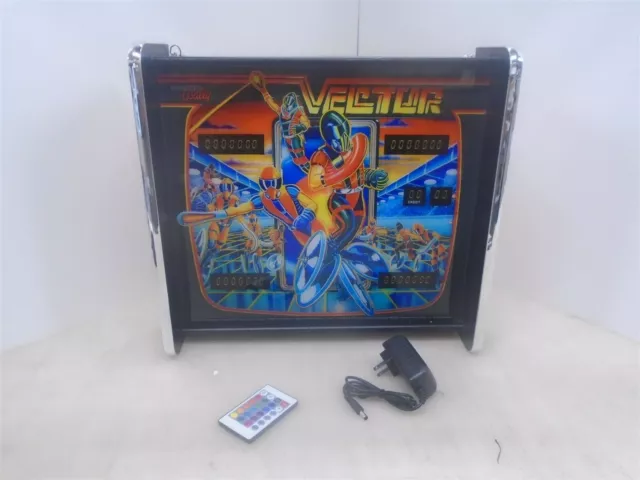 Bally Vector Pinball Head LED Display light box