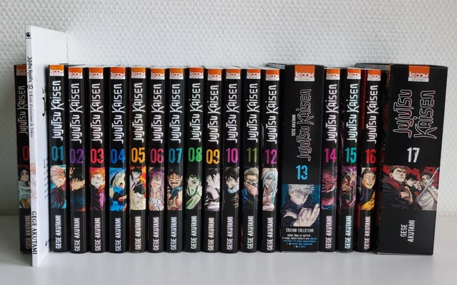 MANGA JUJUTSU KAISEN Collection Du Tome 0 à 17 + le tome 0.5 EUR 140,00
