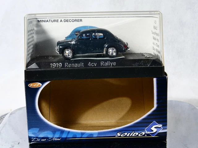 Solido S n° 1919 Renault 4CV Rallye neuf en boite 1:43