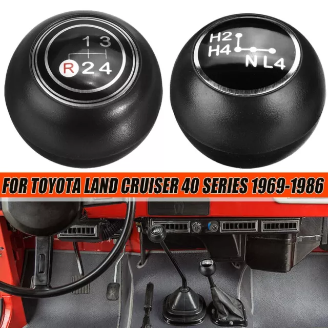 4 5 Speed Range Gear Knob Shift Knob For Toyota Land Cruiser 40 Series M10X1.25 2