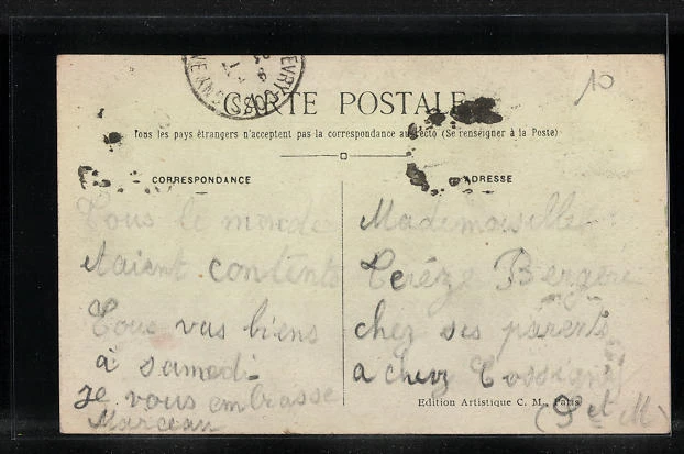 CPA Champigny-sur-Marne, La Rue de Bonneau 2