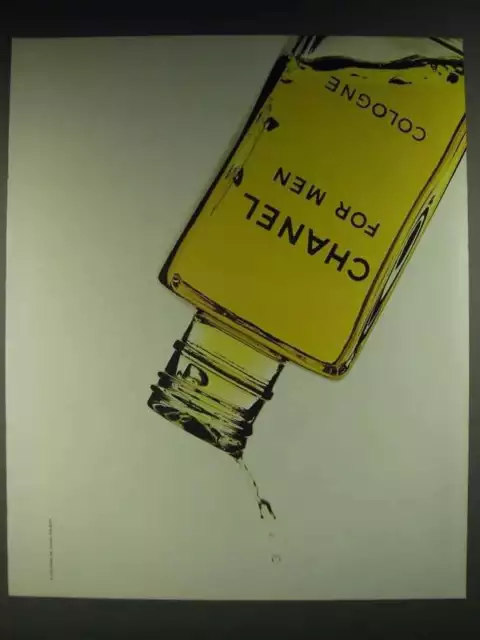 1985 Chanel for Men Cologne Ad - Chanel for Men Cologne