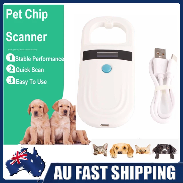 Pet Microchip Scanner Portable Handheld Animal Chip Reader Pet Microchip Reader